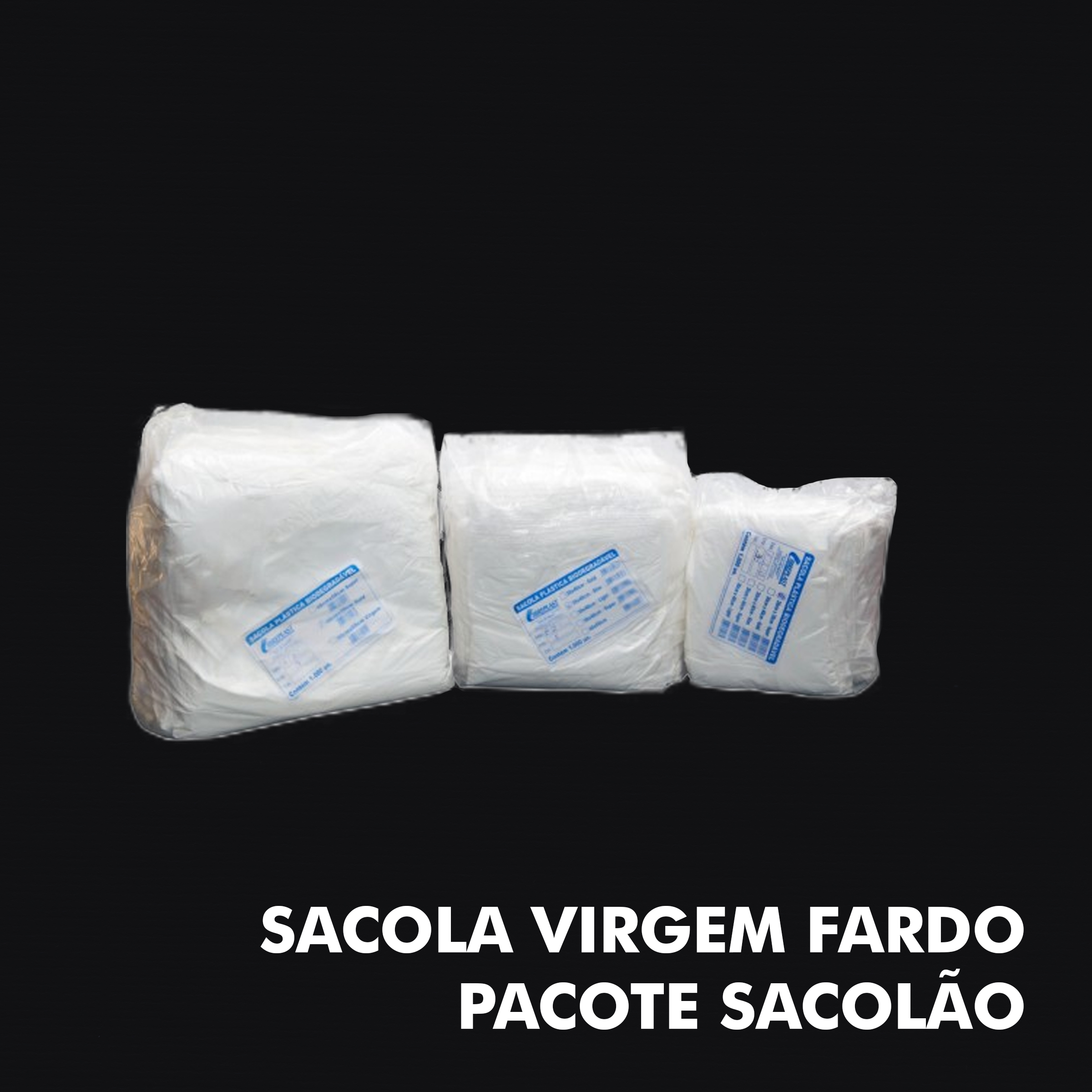 Sacola Virgem Fardo – Pacote Sacolão - RF