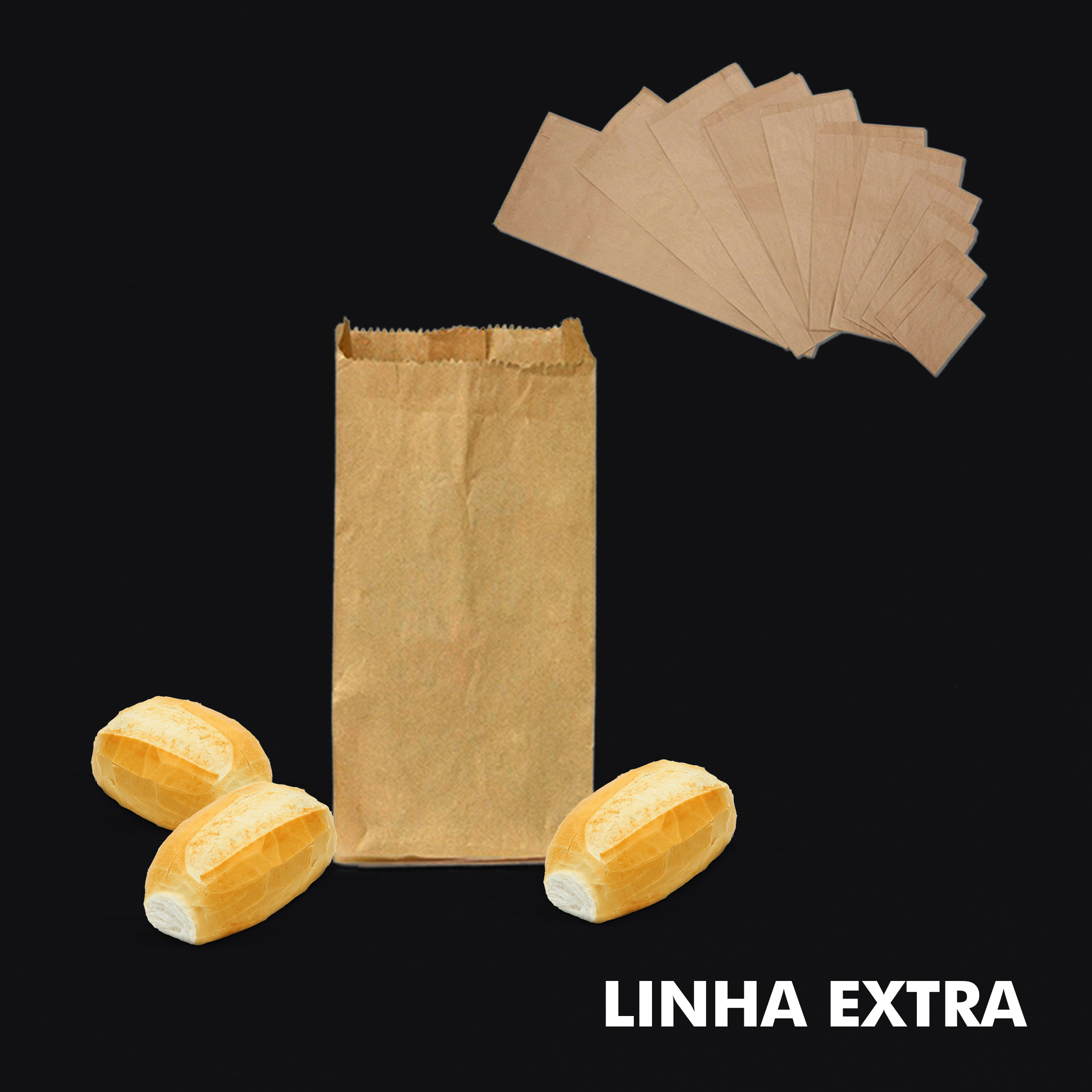 Saco de Papel Kraft Natural – Linha Extra - RF