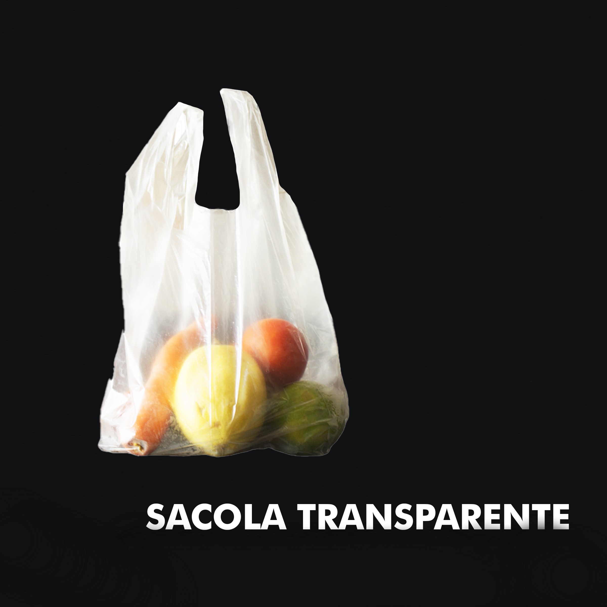 Sacola Virgem – Fardo Gold Transparente - RF