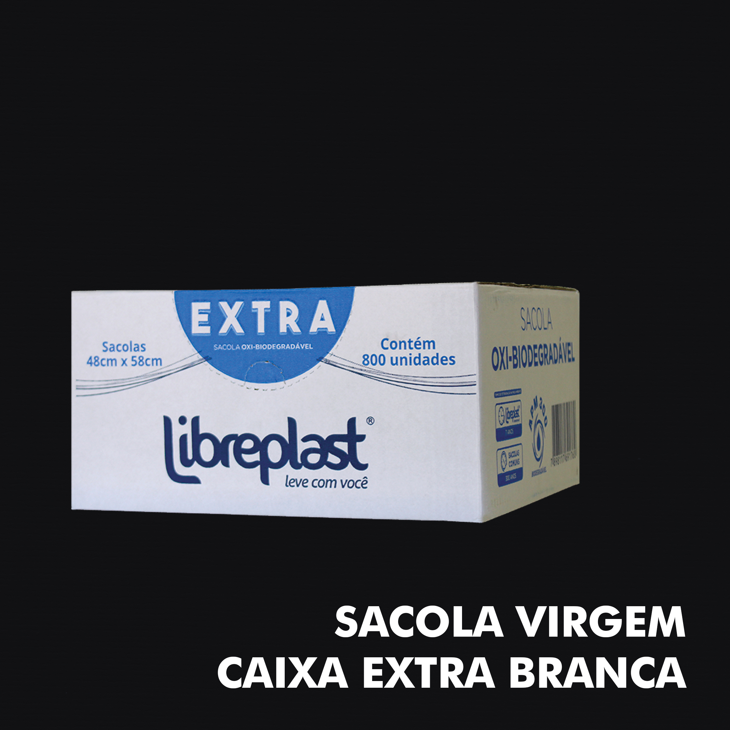 Sacola Virgem – Caixa Extra Branca - RF