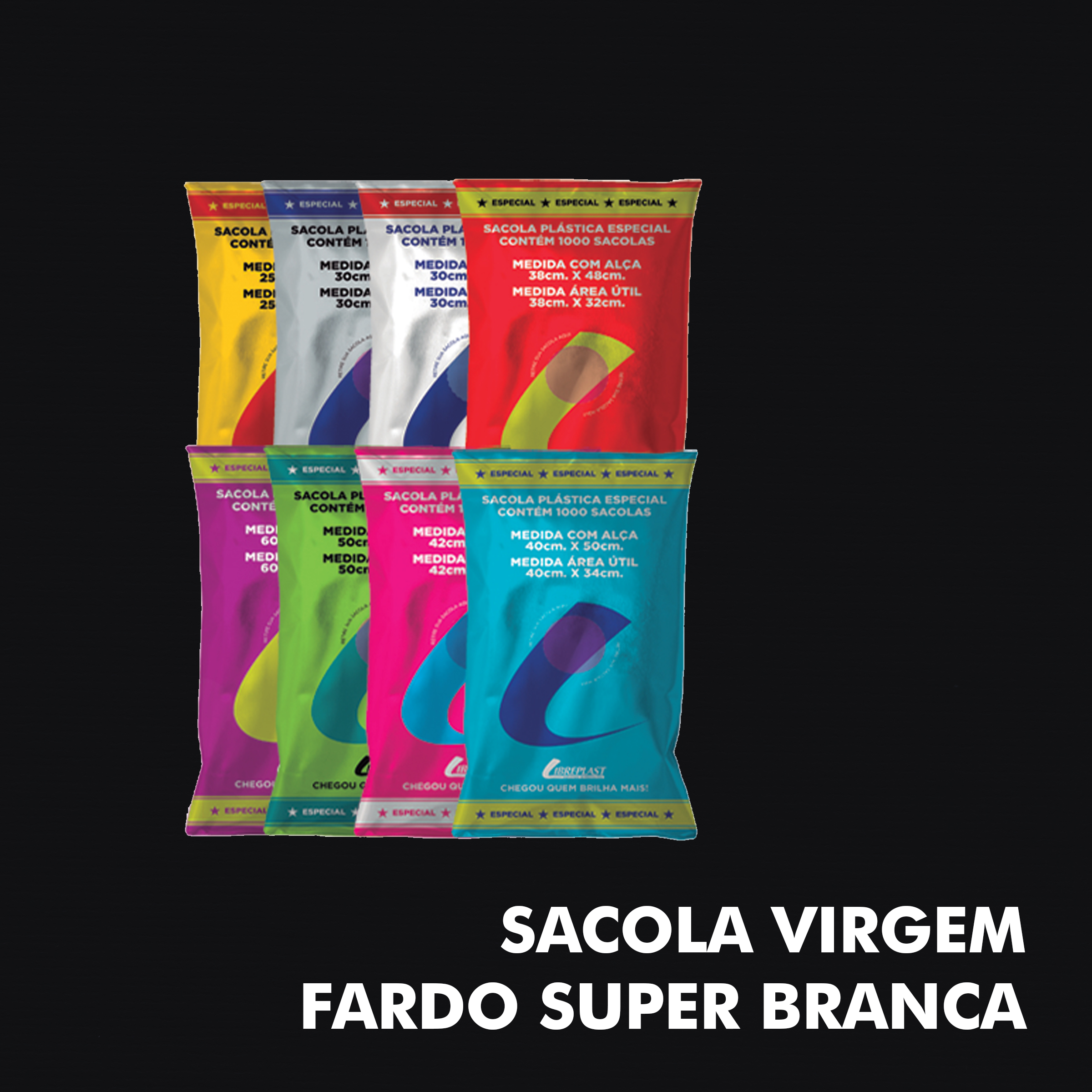 Sacola Virgem – Fardo Super Branca - RF